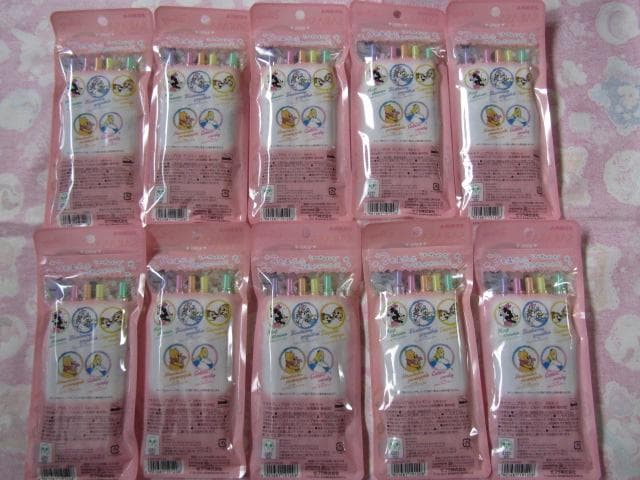 ゼブラ サラサクリップ マーブルカラー 10パックSet 5色セット ディズニー