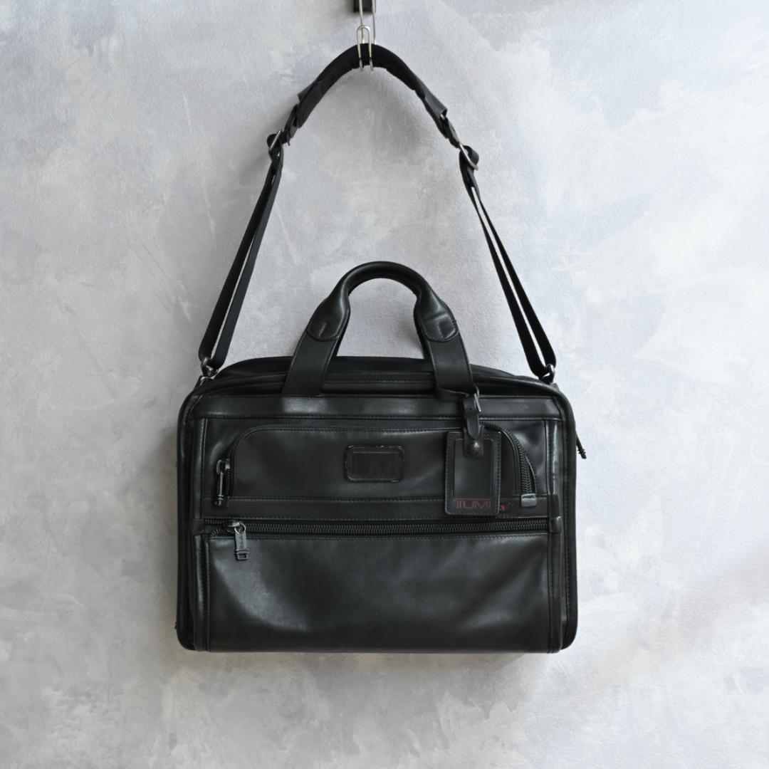 オールレザー＆２way✨️TUMI ブリーフケース ビジネスバッグ