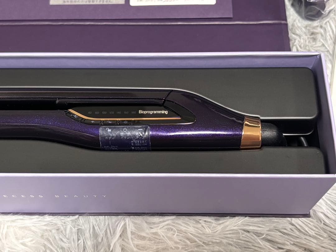 [美品]ヘアビューロン27Dplus ストレートアイロン バイオプログラミング