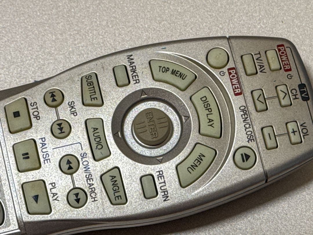 Technics DVD-A10 リモコン VEQ2361