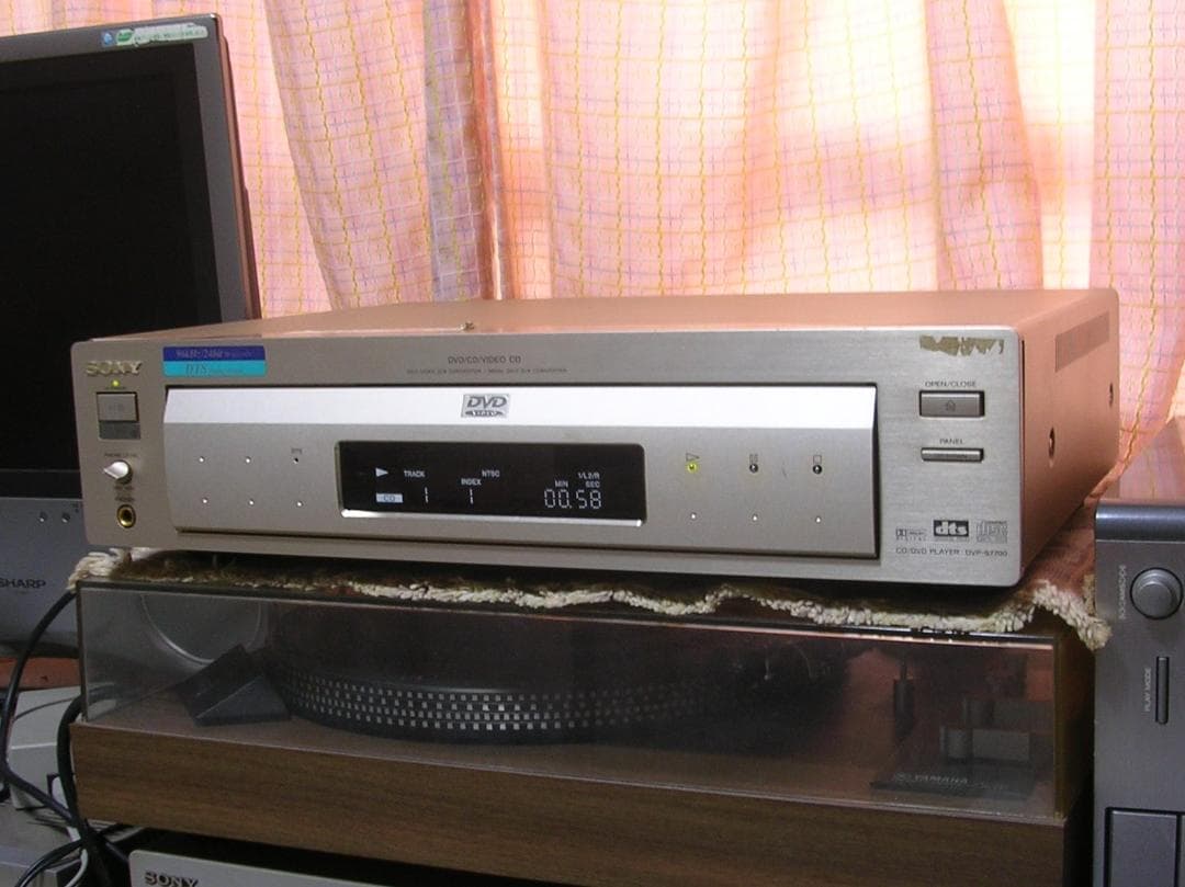 ＜動作品＞SONY DVP-S7700 DVDプレーヤー+リモコン付き