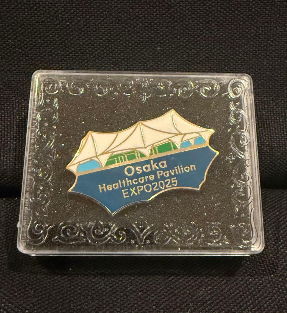 新品非売品　激レア大阪関西万博ヘルスケアパビリオン ピンバッジ