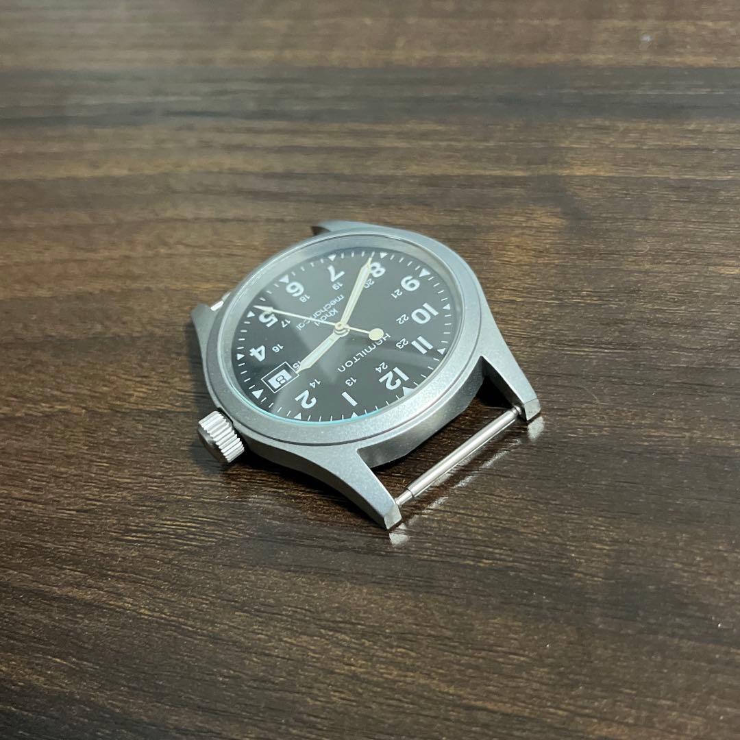 Hamilton khaki mechanical 38mm　文字盤ブラック