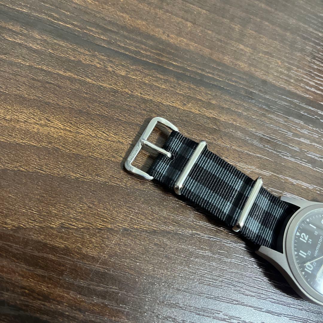 Hamilton khaki mechanical 38mm　文字盤ブラック