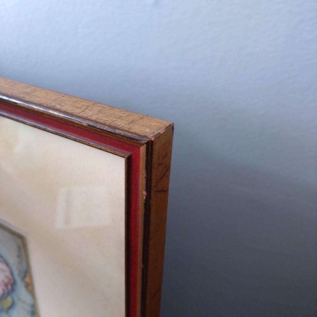 《値下げOK》ジョナサン・ポッター社 オルテリウス「アジア図」希少品 額装