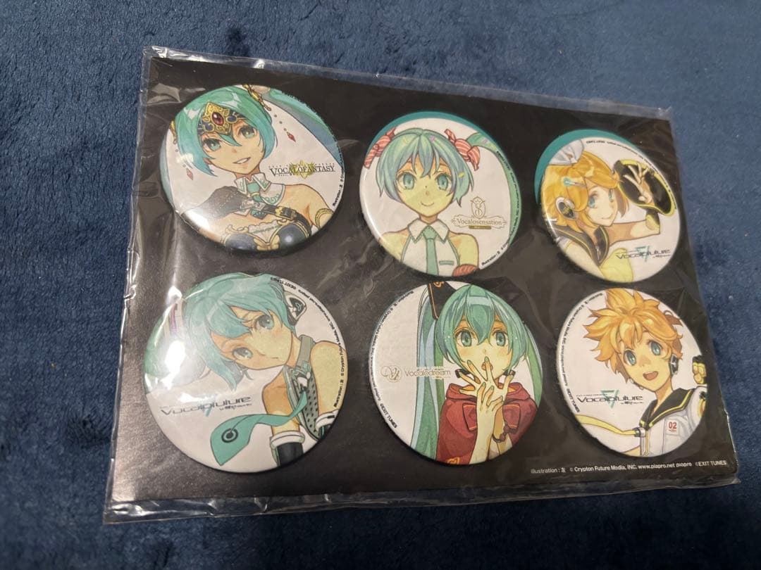 激レア☆【初音ミク】EXIT TUNES 缶バッジ Vocalofuture