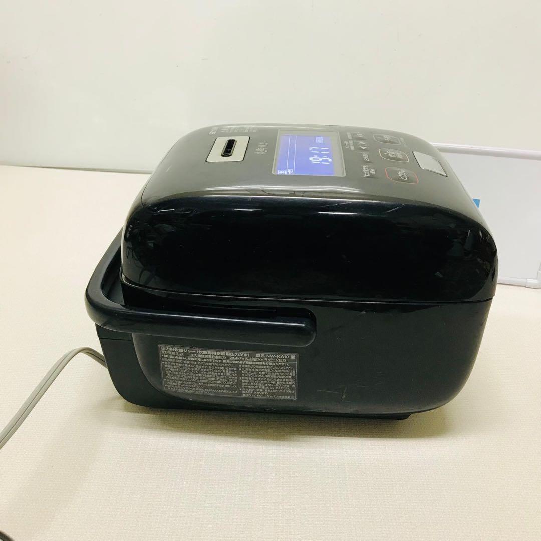 ZOJIRUSHI炎舞炊き 圧力IH炊飯ジャーNW-KA10動作品