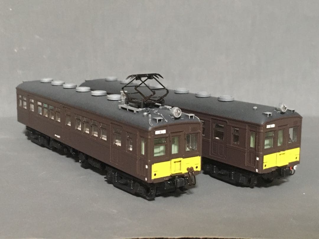 国鉄可部線クモハ11477+クハ16422(広ヒロ) 特製加工品 旧型国電