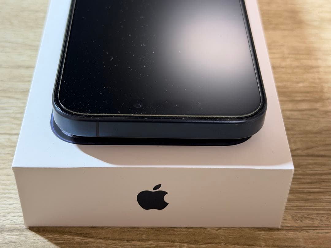 美品 Apple iPhone 15 Pro ブルーチタニウム128GB