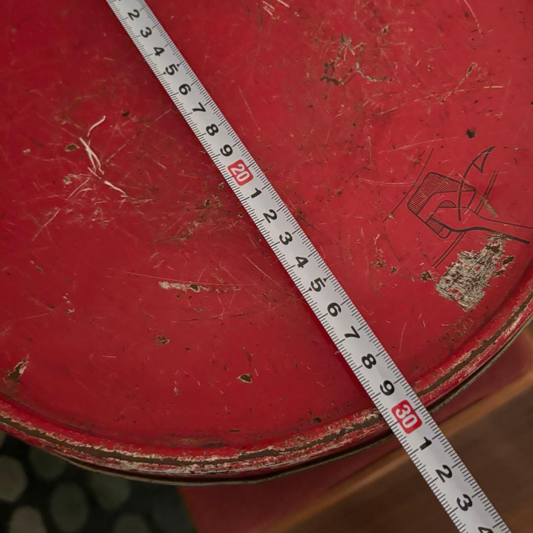 ⭐︎専用⭐︎【ESSO】ヴィンテージオイル缶　蓋付