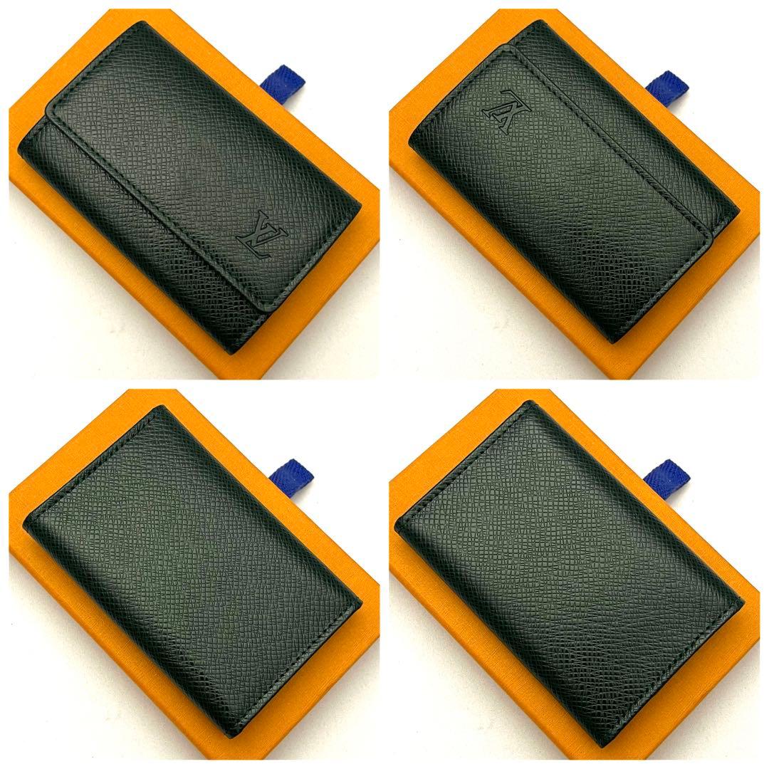 ルイ ヴィトン キーケース ミュルティクレ6 タイガ　グリーン