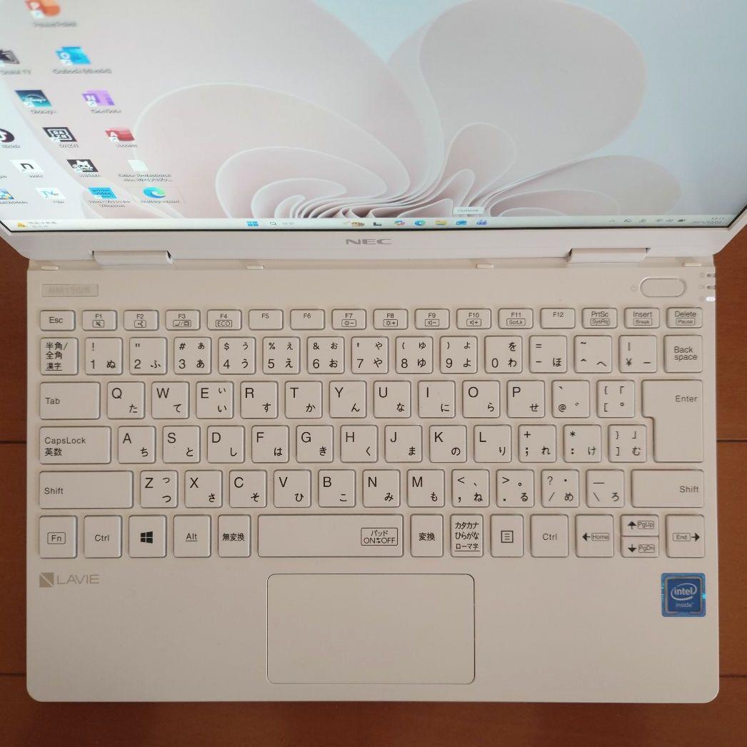 2020年製✨️設定済み✨️コンパクトPC✨️ホワイト✨️NEC LAVIE