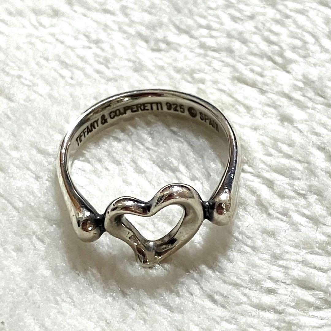 TIFFANY ティファニー エルサ・ペレッティオープン ハート リング ミニ