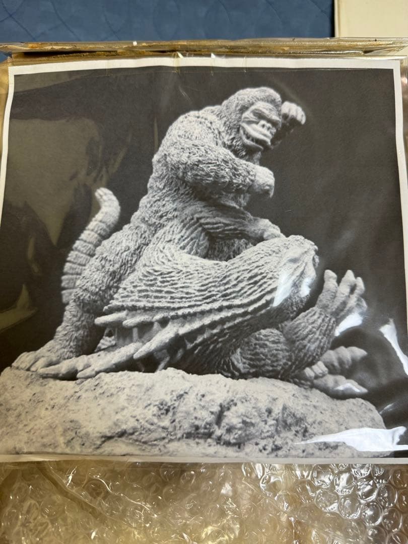 かず　超貴重 キングコング対ゴジラ 馬乗り ガレージキット