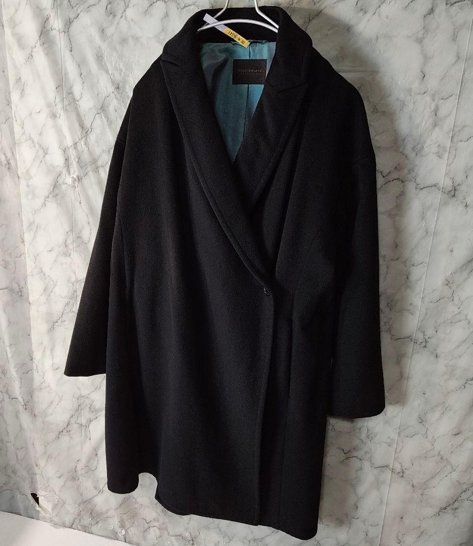 【TOMORROWLAND collection】アンゴラ100%ロングコート
