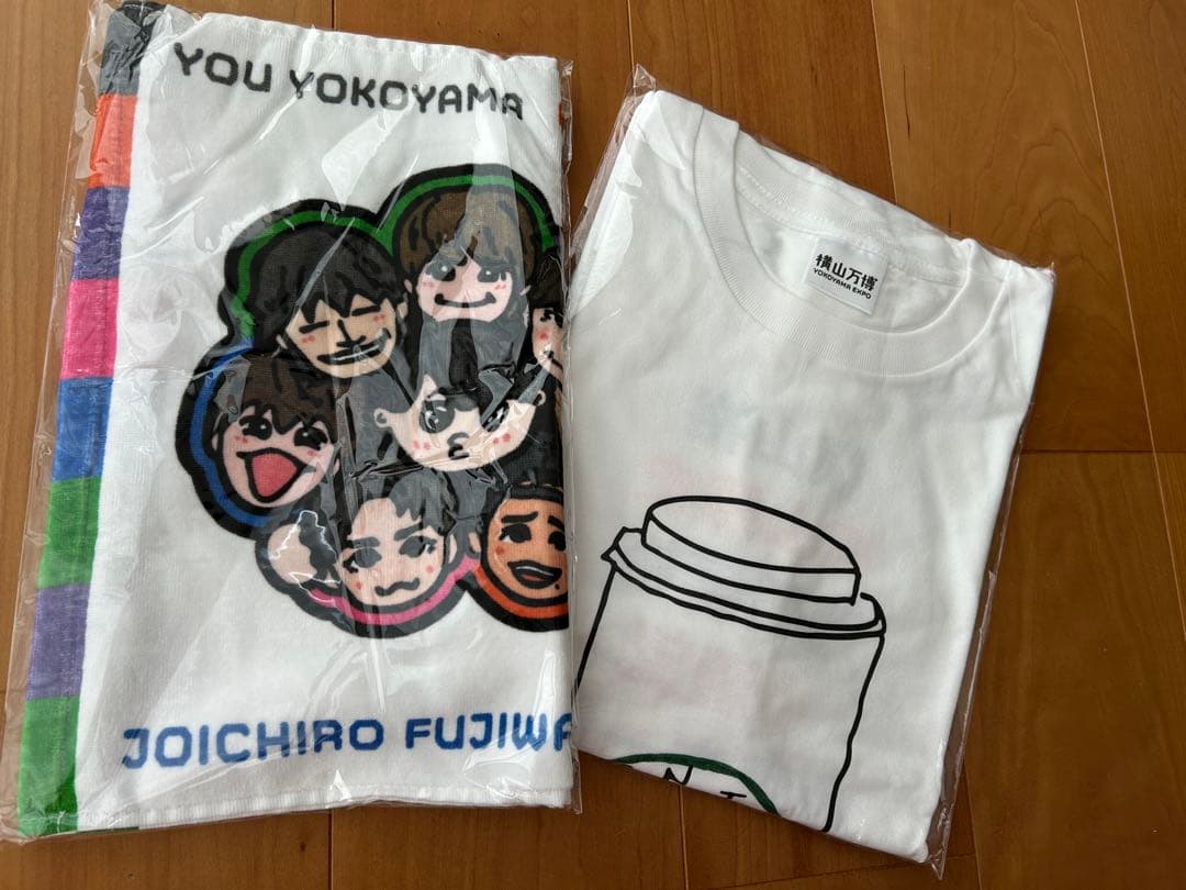 横山万博　新品　横山会　ベンTシャツ　フェイスタオル