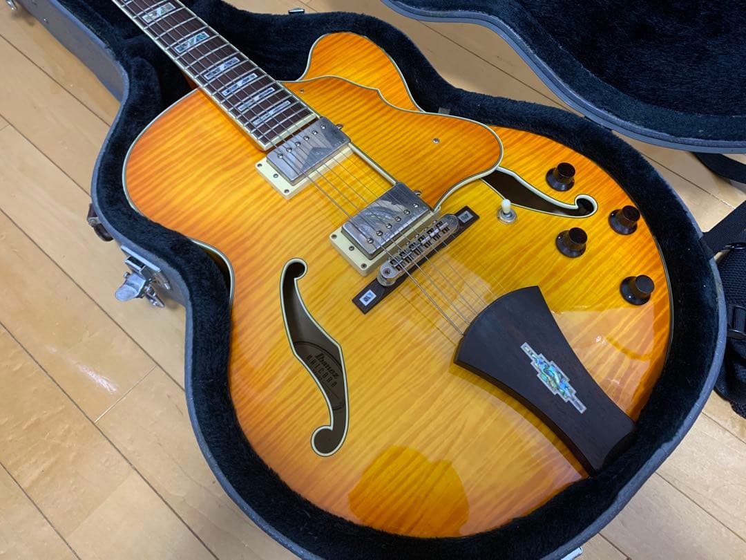 ギター Ibanez AF105 Amber Burst