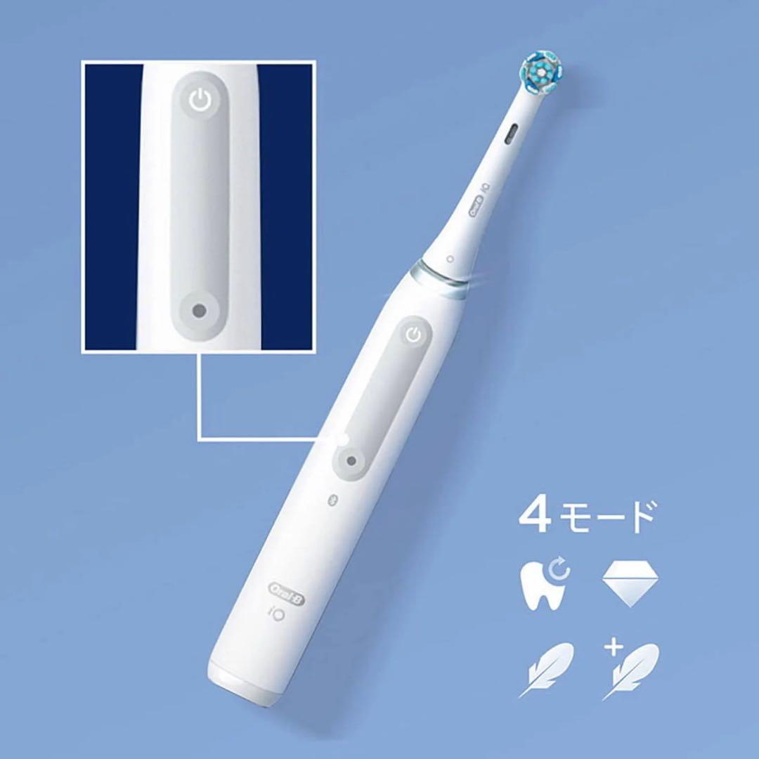 BRAUN Oral-B iO4 IOG41A61KWT 替えブラシ2本付き！