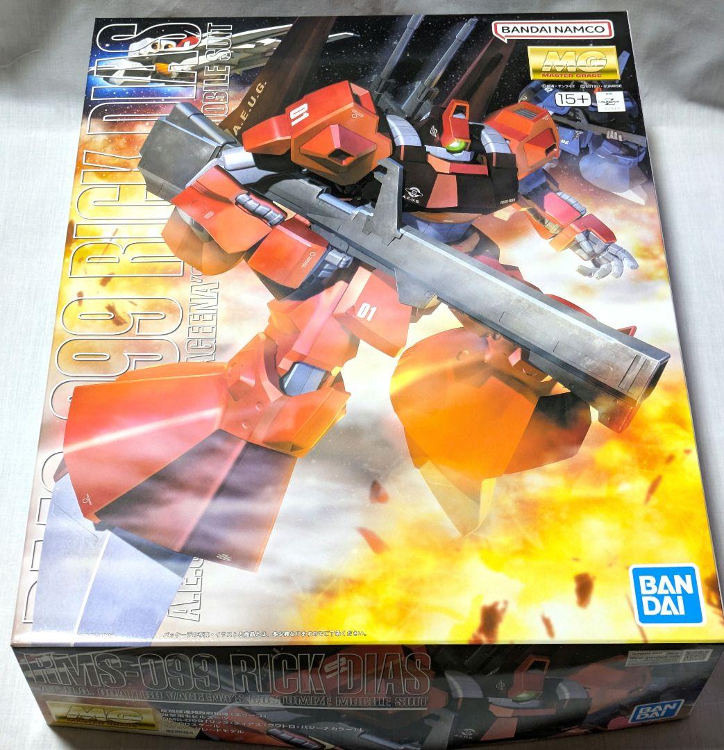 【新品未開封】MG ジム・スナイパー カスタム リックディアス 量産型ゲルググ