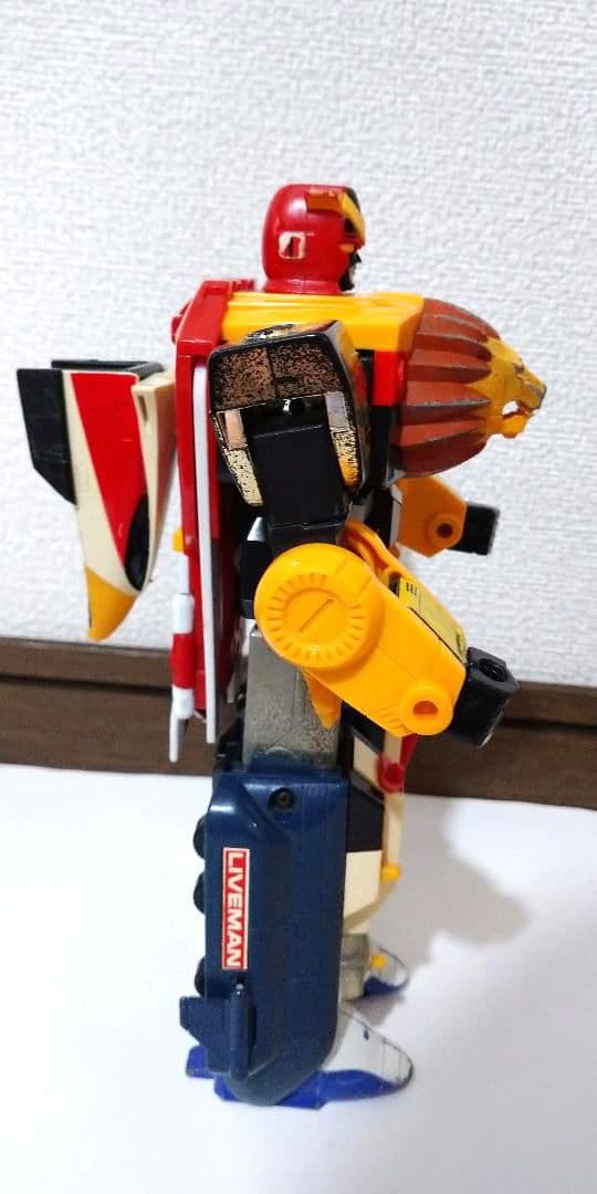 ジャンク品 当時物 DX超合金 超獣合体ライブロボ(超獣戦隊ライブマン)