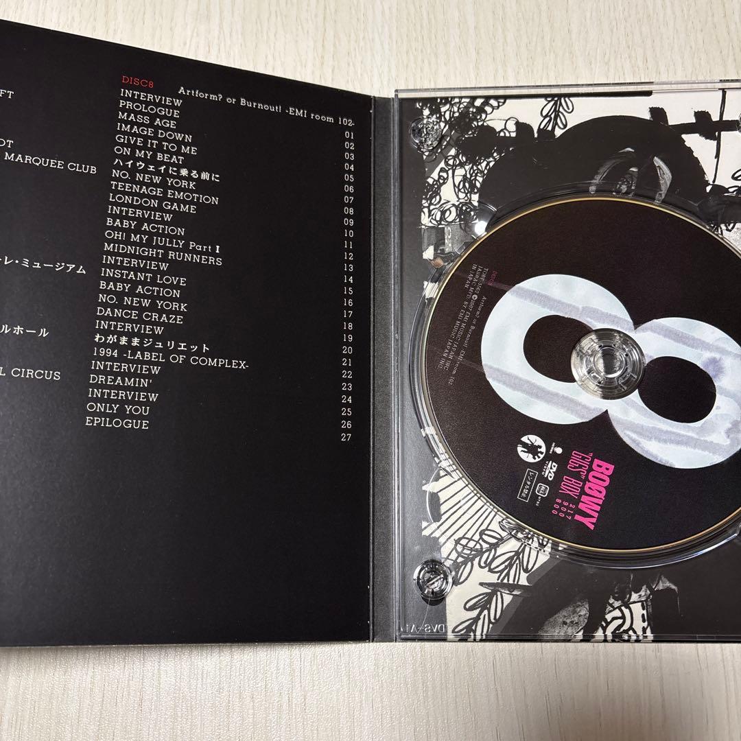 BOOWY “GIGS\"BOX DVD