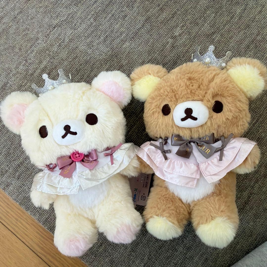 コリラックマ ×リラックマ　ぬいぐるみ　　2点セット