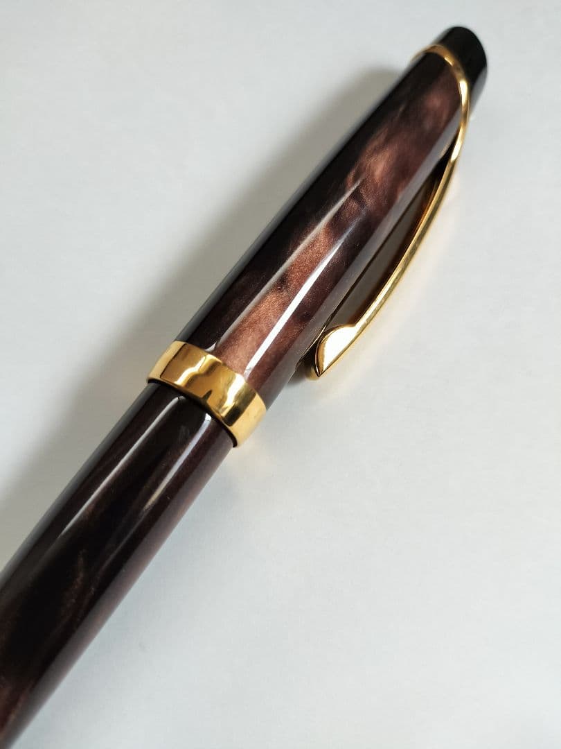 Stay healthy！ ボールペン VLR グロッシーブラウン