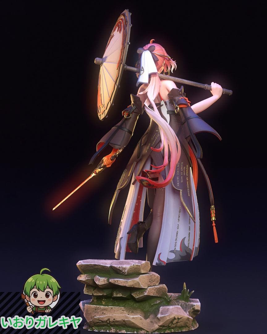 1/8　未塗装 未組立　フィギュア　ガレージキット　【 長離 チョウリ 鳴潮 】