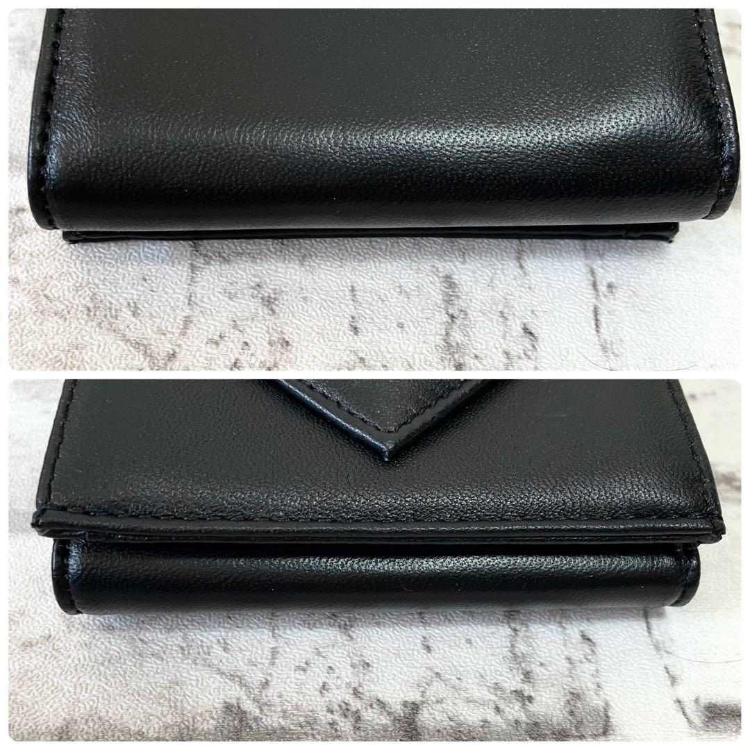 未使用保管品✨ヴィヴィアンウエストウッド　3つ折り財布　EMMA　黒