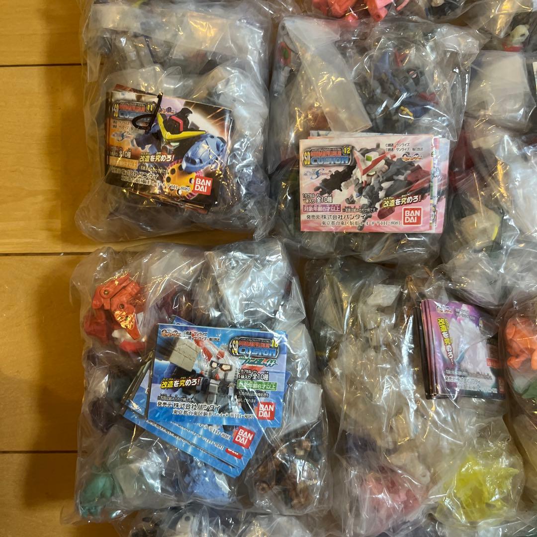 バンダイ SDガンダムフルカラーカスタムフィギュア セット 未開封