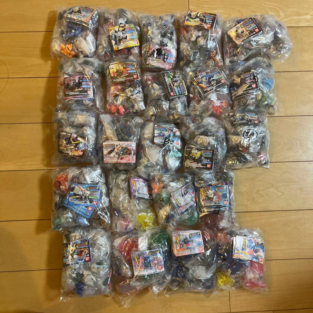 バンダイ SDガンダムフルカラーカスタムフィギュア セット 未開封