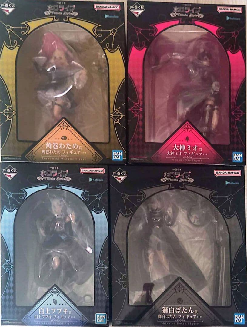 一番くじホロライブ Villain Style フィギュア4体コンプリートセット