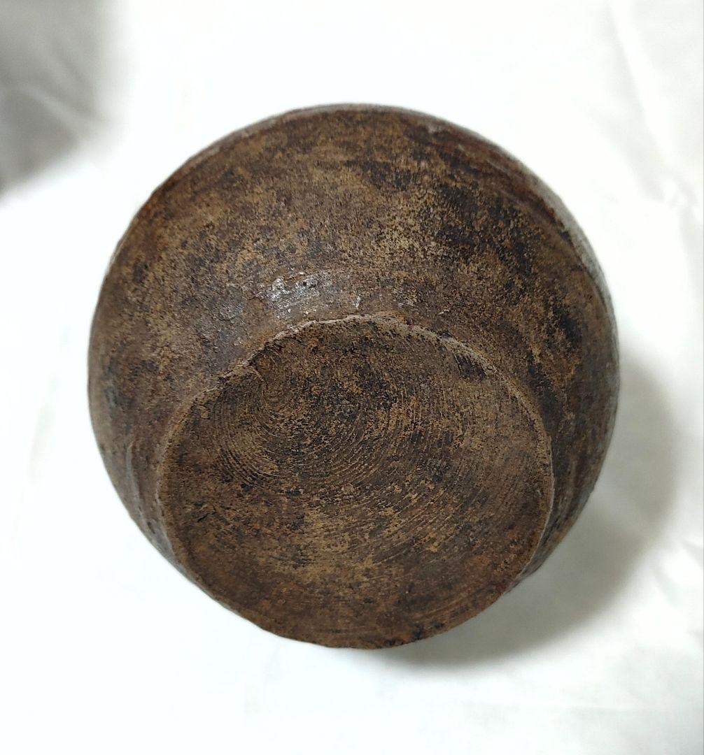 古唐津　蹲花生