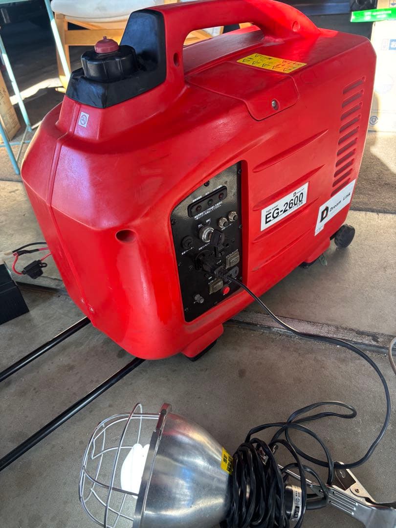 最終値引き‼️EG-2600 発電機