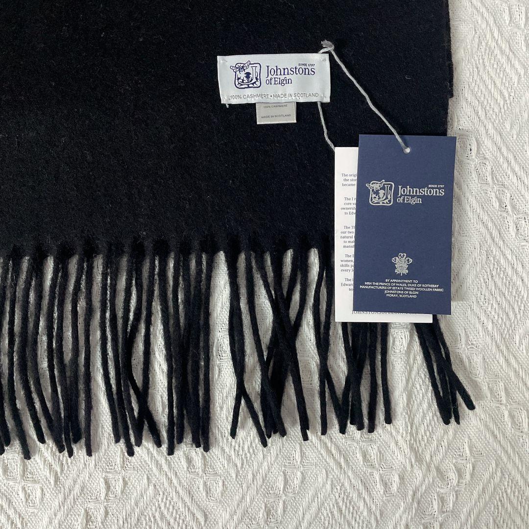 ジョンストンズ Johnstons 大判ストール マフラー カシミア