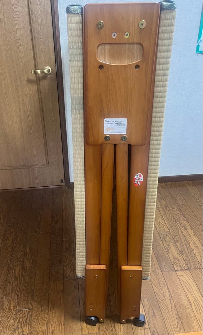 中居木工　畳ベッド　ワイドシングル　ハイタイプ　折りたたみベッド【たのメル便】