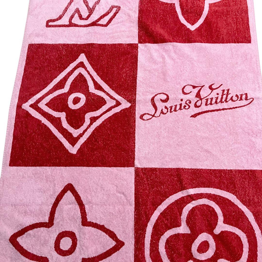 ⭐️良品⭐️ ルイヴィトン 大判 ビーチタオル バスタオル ブランケット