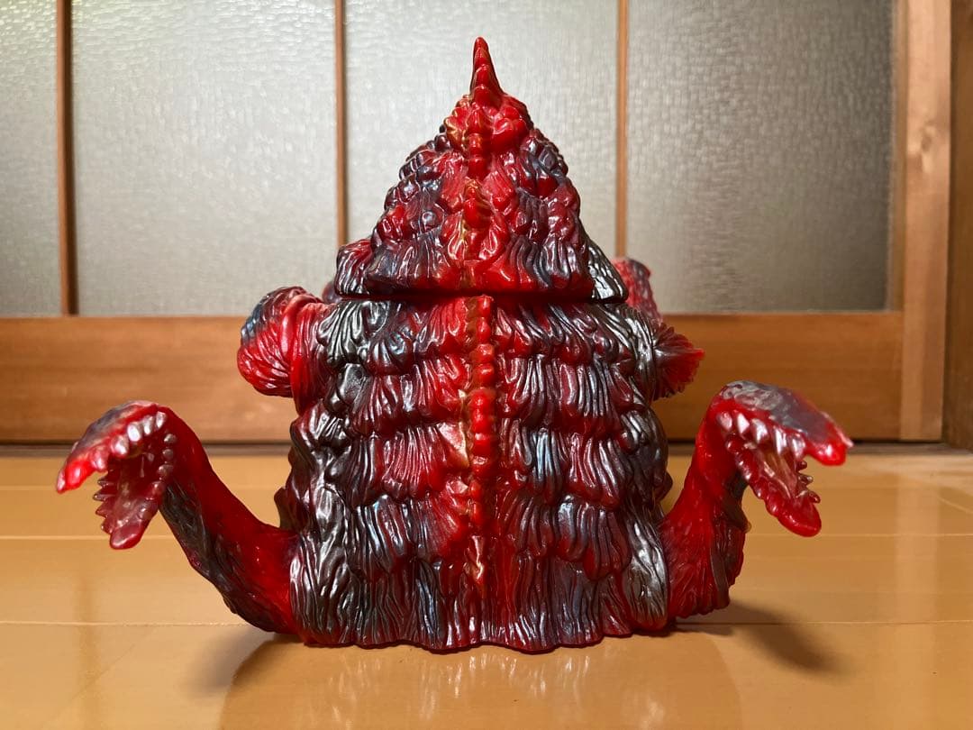 【超貴重】マーミット 世紀の大怪獣シリーズ ビオランテ ソフビ レッド