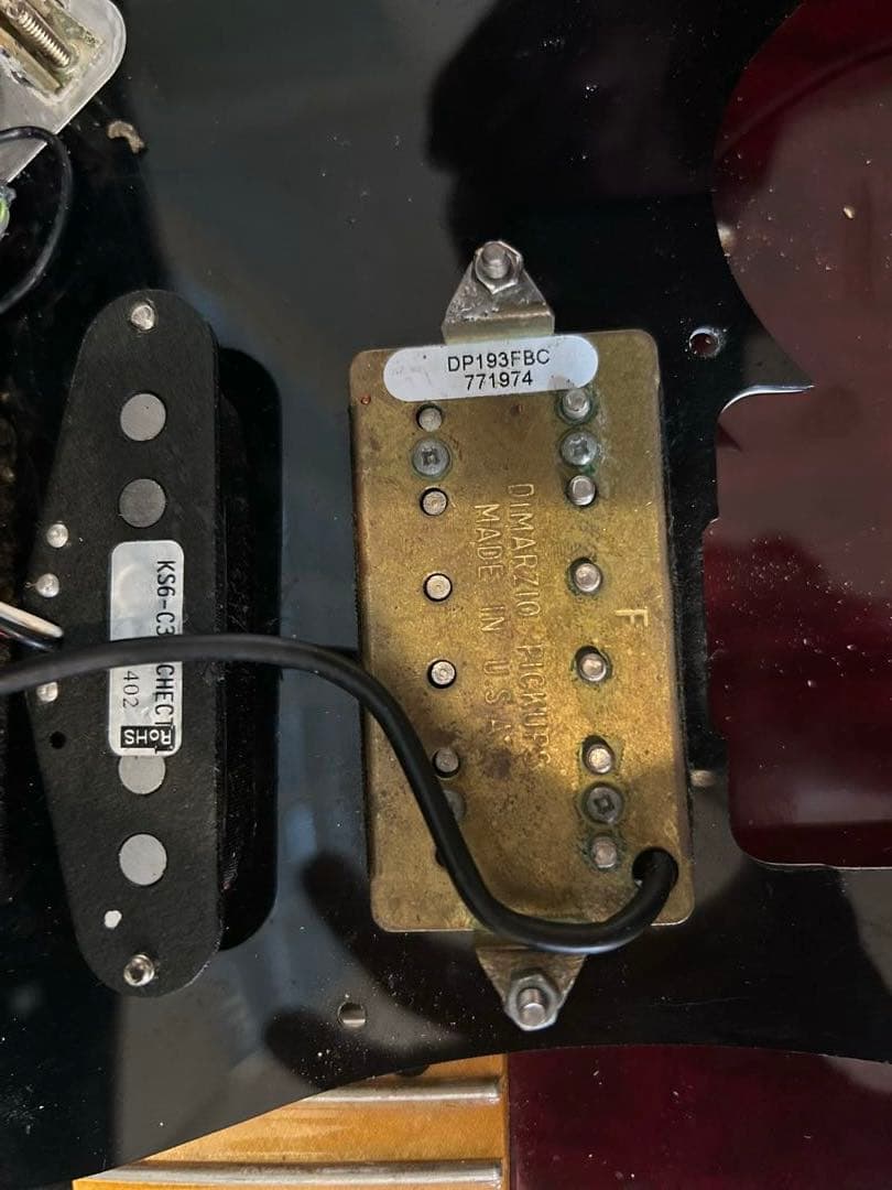 Schecter SD-2-24 美品 PU交換済(中古ダンカン、ディマジオ