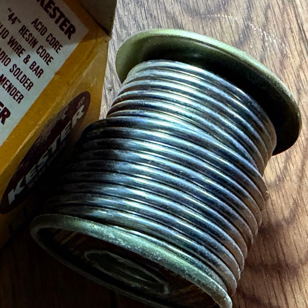 未使用デッドストック1960年代KESTER44メタル缶1巻