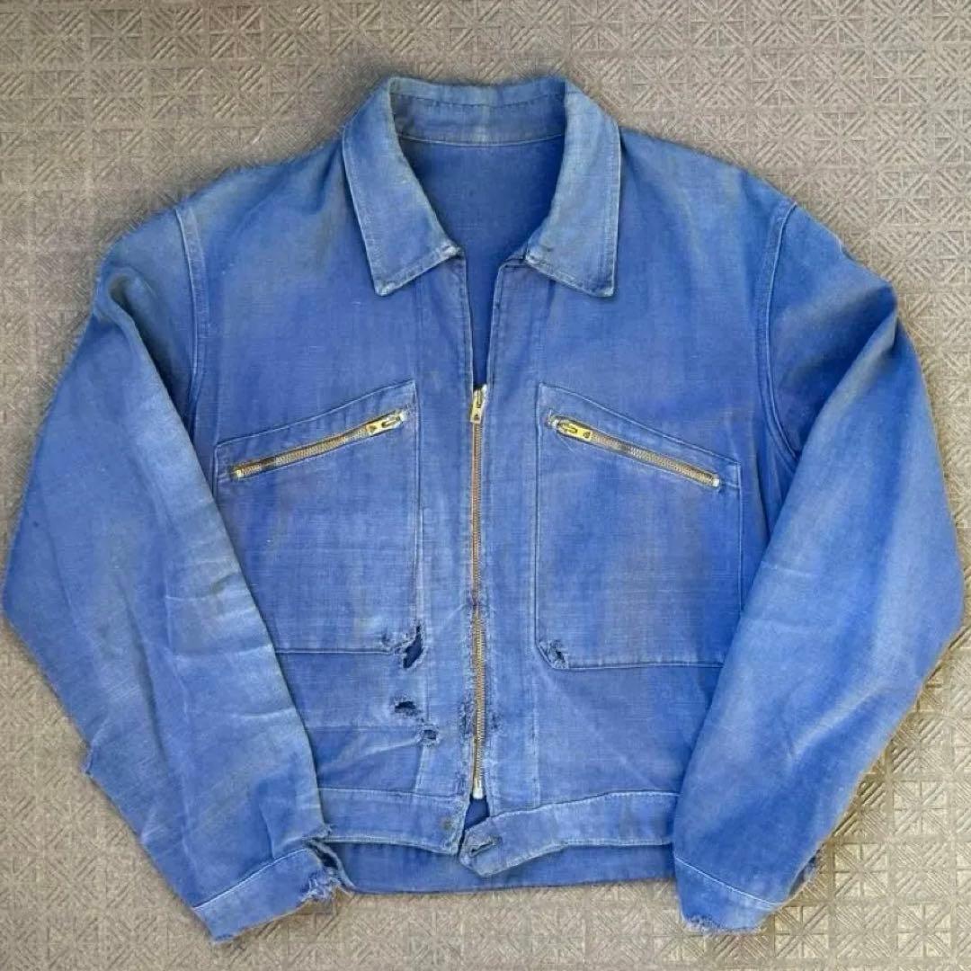 襤褸 雰囲気系 50s Adolphe Lafont サイクリストジャケット