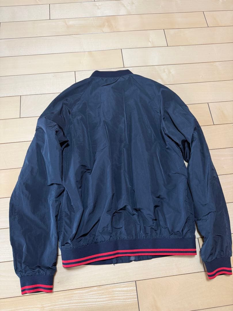 PRADA ネイビー ジップアップジャケット