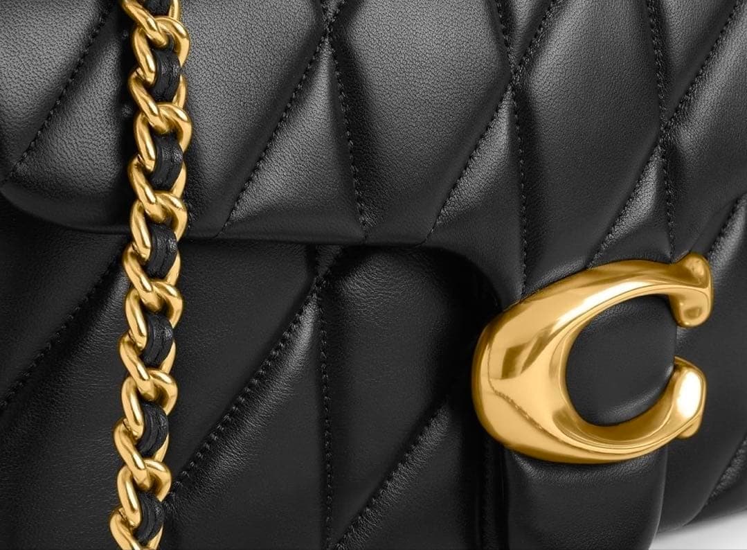 COACH コーチ cp150 タビー 黒　Cマークゴールド