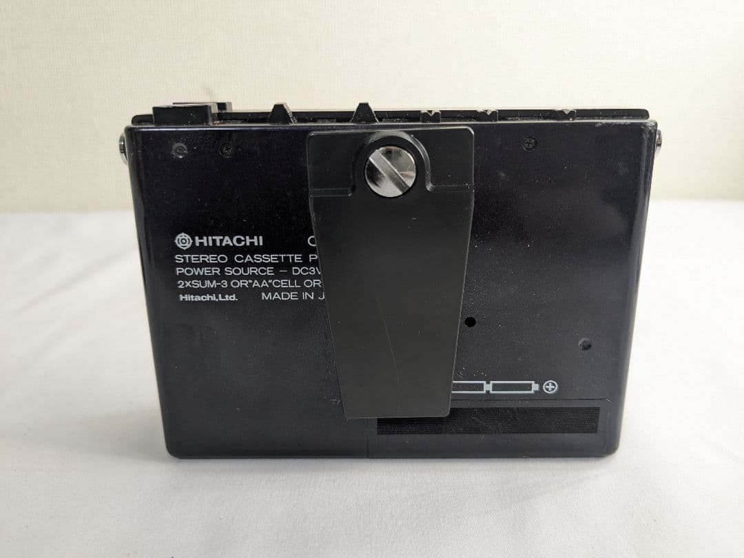 【ジャンク品】 HITACHI カセットプレーヤー CP-25