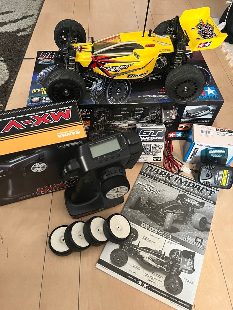 タミヤ DF03 ダークインパクト オプション多数