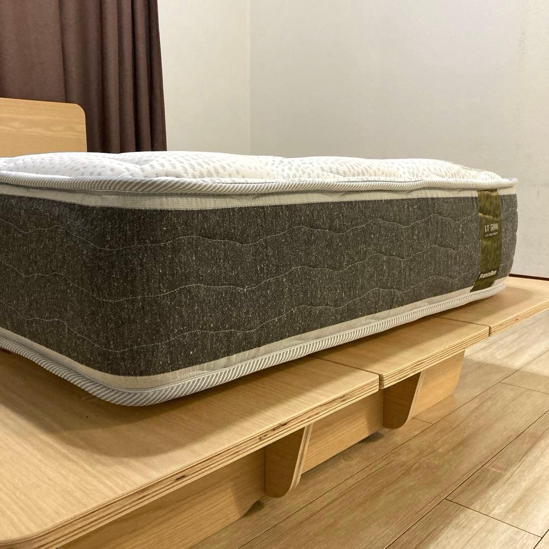 【自社配送エリア限定販売】FRANCEBED/LT-5000ミディアムソフトS
