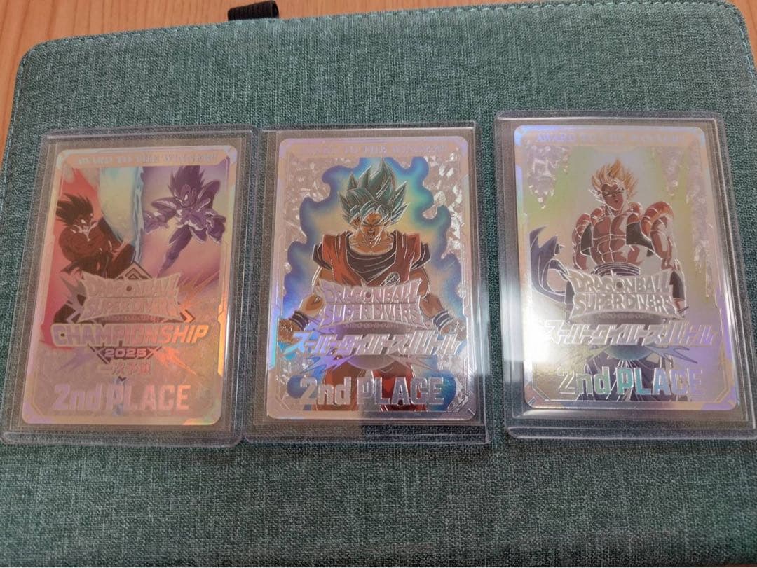 ドラゴンボールカード 店舗大会3枚セット 2nd PLACE