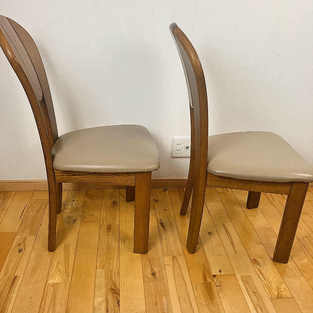 希少　美品 浜本工芸 HAMAMOTO ダイニングチェア 食卓椅子　工藝　2脚