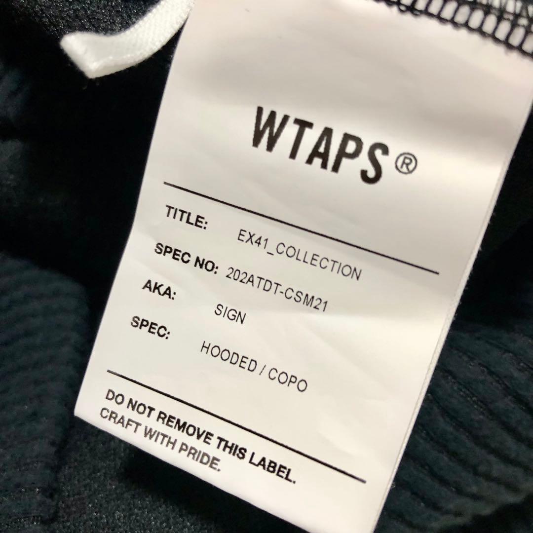 ダブルタップス　パーカー ブラック