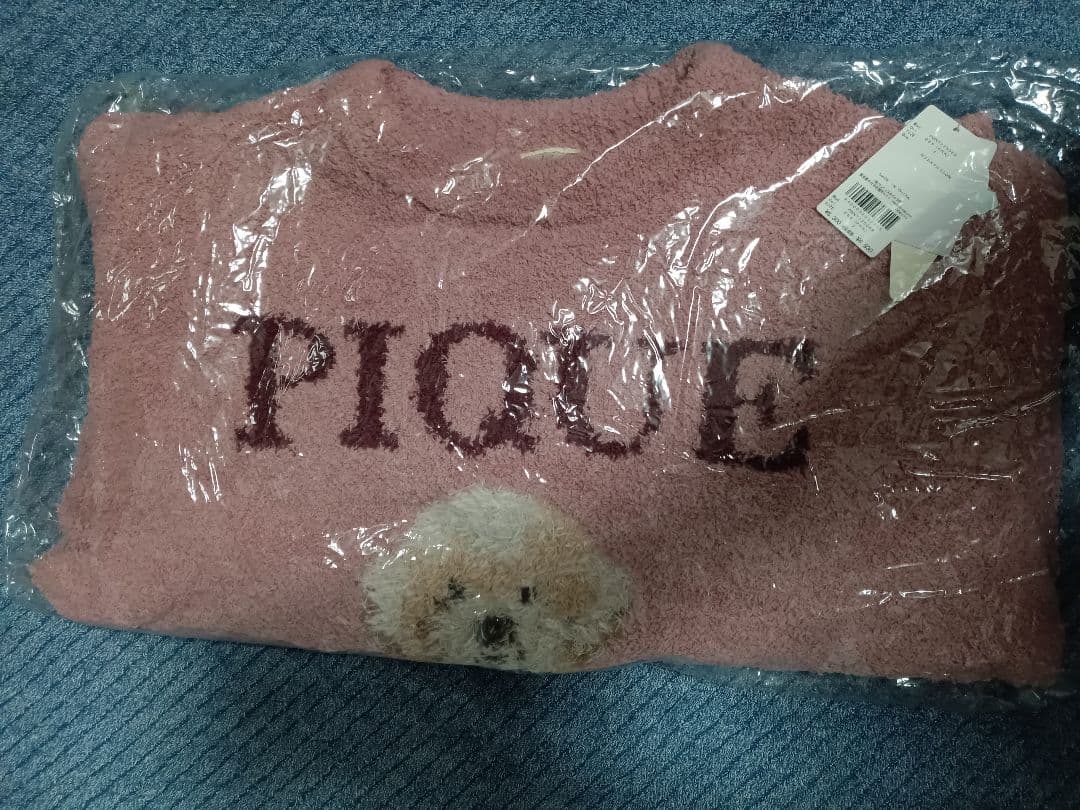 新品未使用　ジェラートピケ トイプードルJQDプルオーバー　ピンク